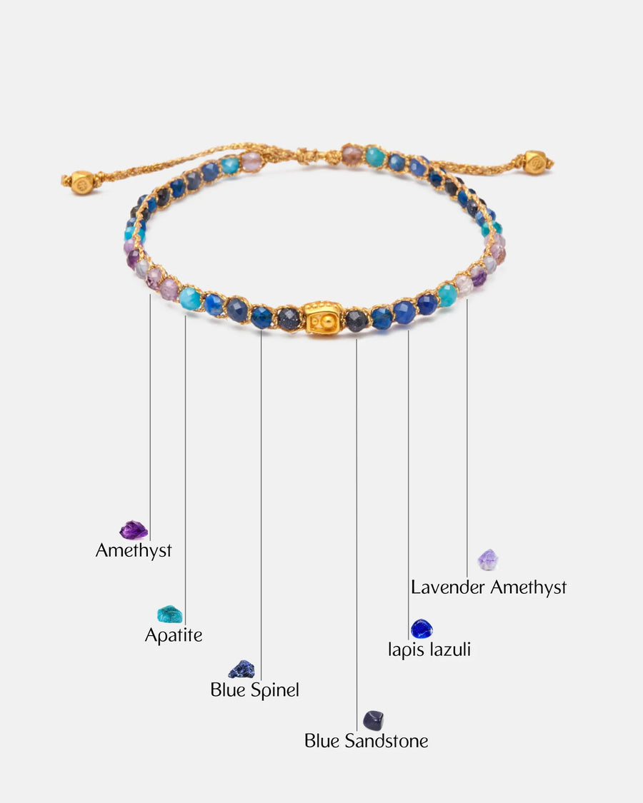 Pulsera de Amatista | Oro