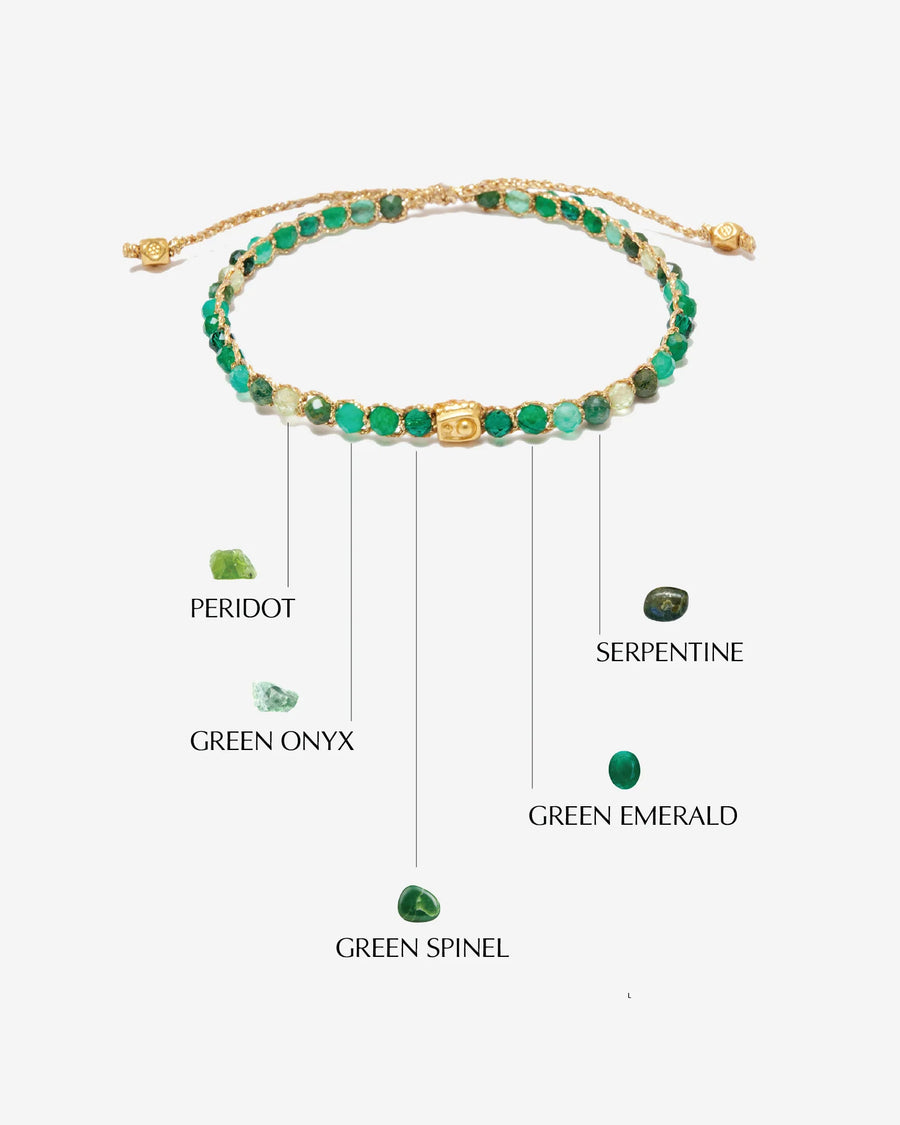 Pulsera de Peridoto | Oro