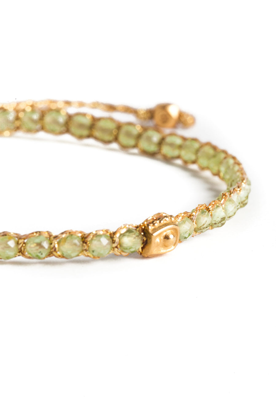 Pulsera de Peridoto | Oro