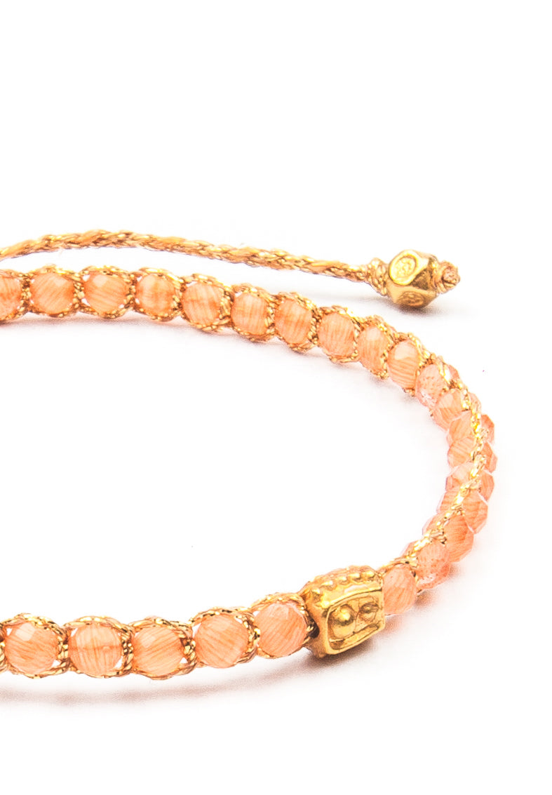 Pulsera de Cornalina Clara | Oro