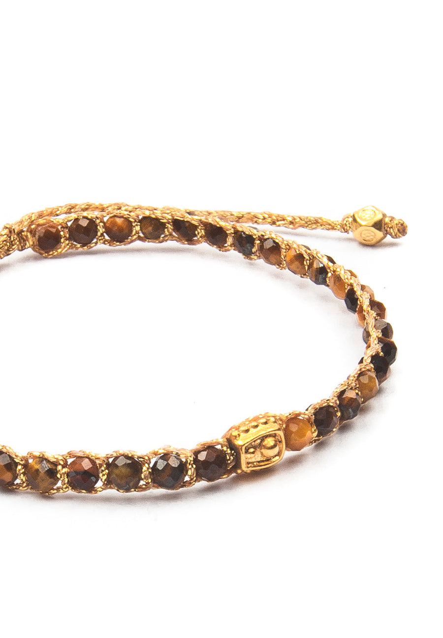 Tiger Eye Bracelet | Gold