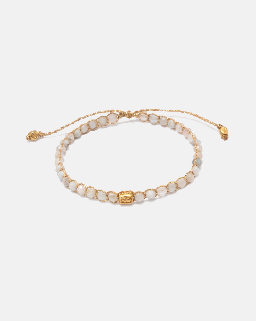 Aquamarine Brazil Bracelet | Gold