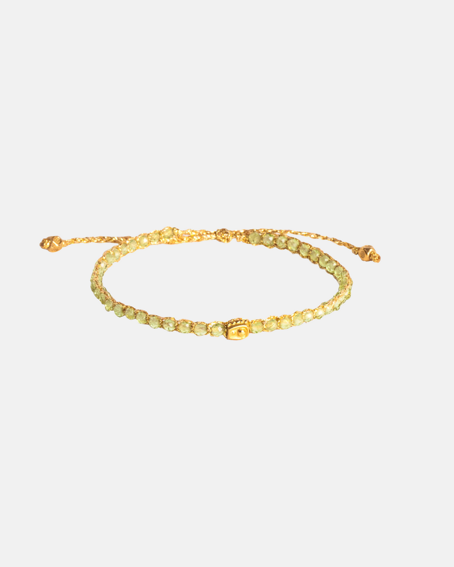 Pulsera de Peridoto | Oro