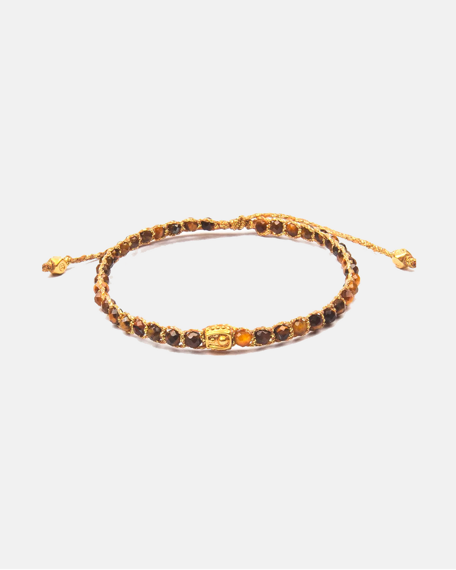 Tiger Eye Bracelet | Gold